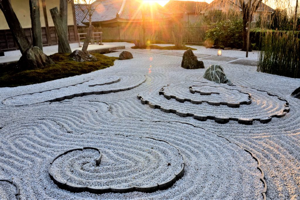 圓光寺の奔龍庭