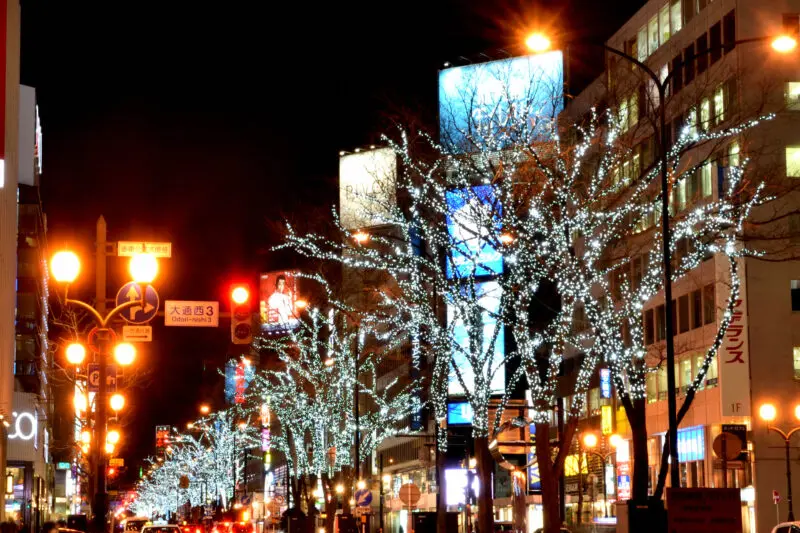 札幌ホワイトイルミネーション2025-2026の場所や撮影スポットは?アクセスや駐車場は?