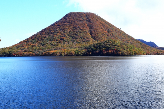 榛名山・榛名湖の紅葉
