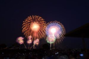 東北町湖水まつり花火大会2024の日程・時間や屋台は？駐車場・シャトルバスやアクセスは？