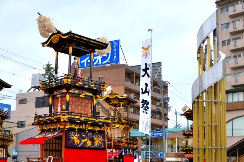 犬山祭り2025の日程・時間や屋台は?アクセスや交通規制や駐車場は?