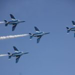 美保基地航空祭2023のブルーインパルス・スケジュールや売店は？駐車場やアクセスは？