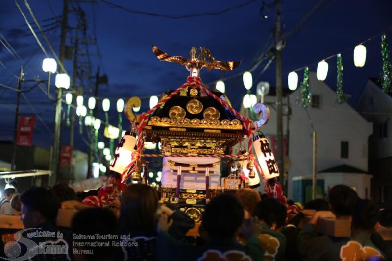与野夏祭り2024の日程・時間や屋台は?神輿コースや駐車場や交通規制は?