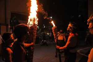 がんがら火祭り2024の日程や大一文字点灯・大文字献灯時間は？ルートや交通規制は？