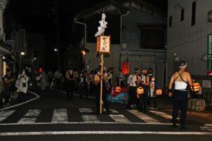 がんがら火祭り2025の大一文字点灯・大文字献灯時間は？交通規制やルートは？