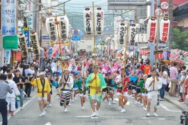 富士山すその阿波踊り2024の日程・時間やマルシェ屋台は?駐車場や交通規制やアクセスは?