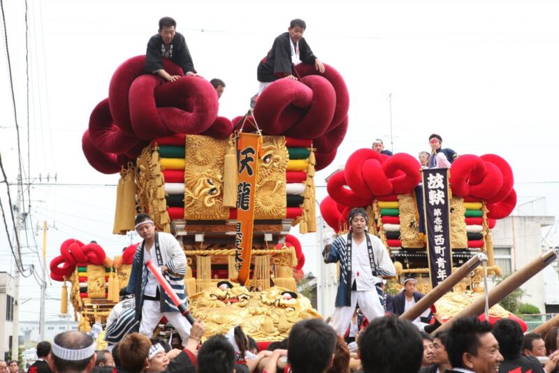 伊予三島秋祭り2024の日程・スケジュールや場所は?駐車場やアクセスは?