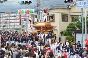 岸和田だんじり祭2024年10月日程・スケジュールやコースは？屋台や見どころは？