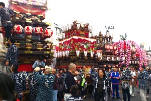 寄居秋祭り2024の日程・時間や屋台は？駐車場や交通規制やアクセスは？