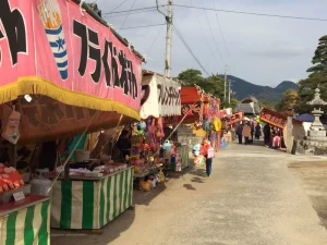 大坊市2025の日程・時間や屋台は？アクセスや駐車場は？