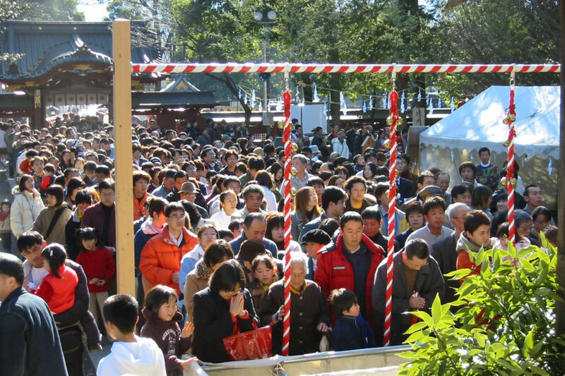 秩父神社初詣