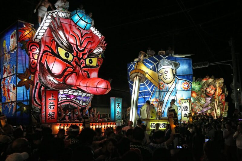 大迫あんどん祭り2024の日程・時間や屋台は？駐車場や交通規制やアクセスは？